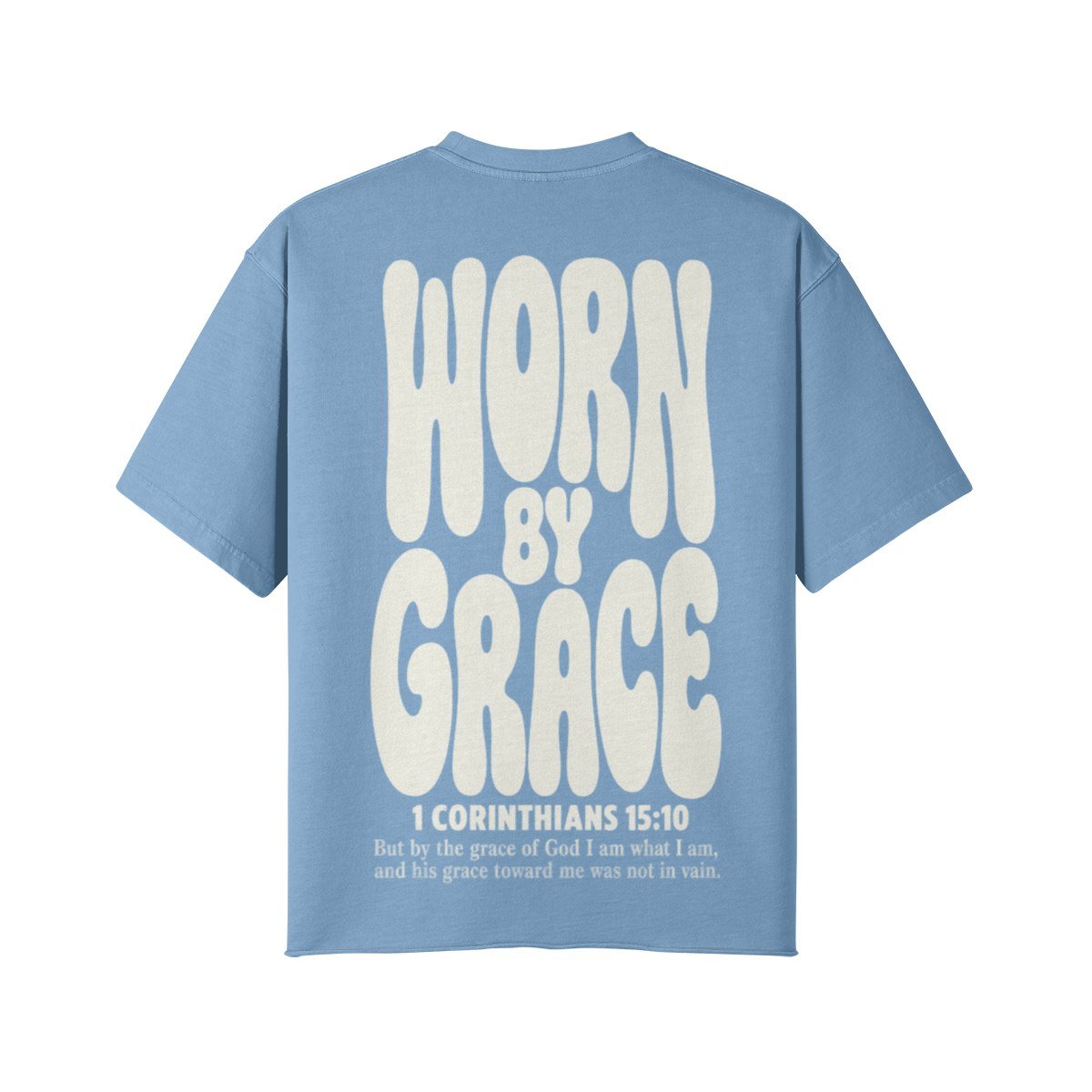 1 Corinthians 15:10 Verse Tee | Worn By Grace