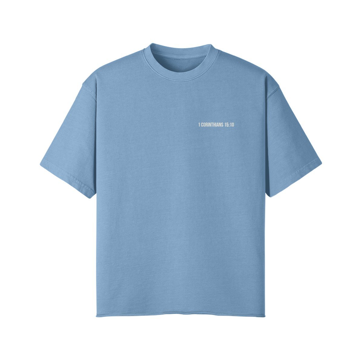1 Corinthians 15:10 Verse Tee | Worn By Grace